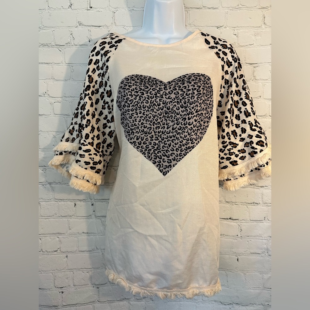 Misslook animal print top-S